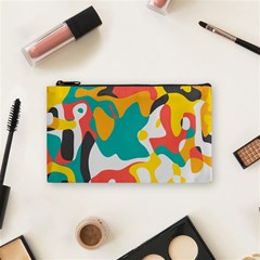 Cubist Art Cosmetic Bag (small) by LalyLauraFLM