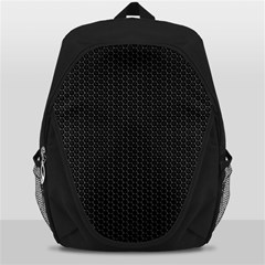 Black Honeycomb Backpack Bag by trendistuff