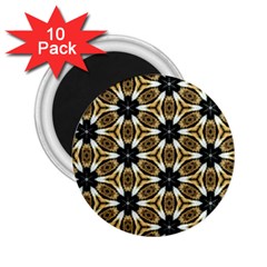 Faux Animal Print Pattern 2 25  Magnets (10 Pack)  by GardenOfOphir