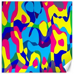 Colorful Chaos			canvas 16  X 16  by LalyLauraFLM