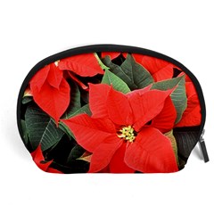 Poinsettia Accessory Pouches (large)  by trendistuff