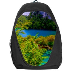 Plitvice, Croatia Backpack Bag by trendistuff