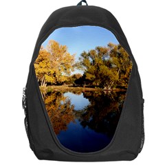 Autumn Lake Backpack Bag by trendistuff