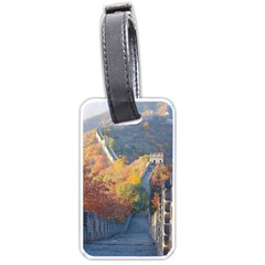 Great Wall Of China 1 Luggage Tags (one Side)  by trendistuff