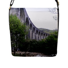 Glenfinnan Viaduct 2 Flap Messenger Bag (l)  by trendistuff