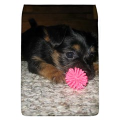 Puppy With A Chew Toy Flap Covers (l)  by trendistuff