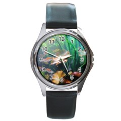 Marine Life Round Metal Watches by trendistuff