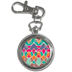 Wavy Design			key Chain Watch by LalyLauraFLM