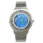 Medusa Metamorphosis Stainless Steel Watch Front