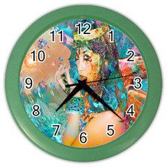 Star Illumination Color Wall Clocks by icarusismartdesigns