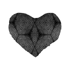 The Weave  Standard 16  Premium Heart Shape Cushions by SugaPlumsEmporium