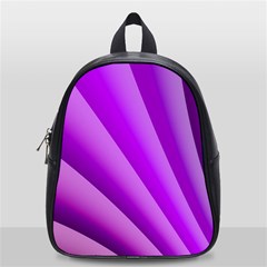 Gentle Folds Of Purple School Bags (small)  by FunWithFibro