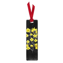 Sunflowers Over Black Small Book Marks by dflcprints