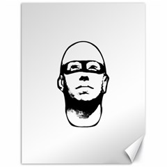 Baldhead Hero Comic Illustration Canvas 18  X 24   by dflcprints