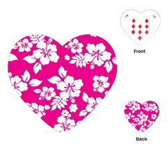 Pink Hawaiian Playing Cards (heart)  by AlohaStore