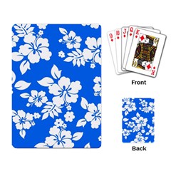 Blue Hawaiian Playing Card by AlohaStore