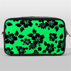 Dark Lime Hawaiian Toiletries Bags by AlohaStore