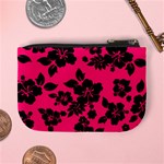 Dark Pink Hawaiian Mini Coin Purses Back