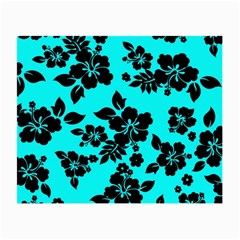 Blue Dark Hawaiian Small Glasses Cloth (2-side) by AlohaStore