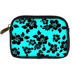 Blue Dark Hawaiian Digital Camera Cases by AlohaStore