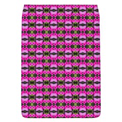 Pretty Pink Flower Pattern Flap Covers (l)  by BrightVibesDesign