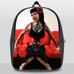 Tattoo Pin Up 2010 School Bags (XL)  Front