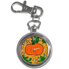 Thanksgiving Pumpkin Key Chain Watches by Valentinaart