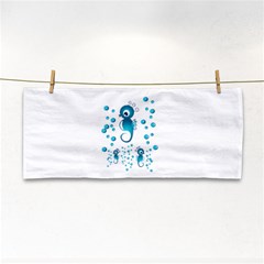 Seahorsesb Hand Towel by vanessagf