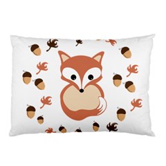 Fox In Autumn Pillow Case by vanessagf