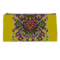 Fantasy Flower Peacock With Some Soul In Popart Pencil Cases by pepitasart