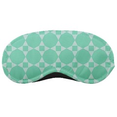 Mint Color Star - Triangle Pattern Sleeping Masks by picsaspassion