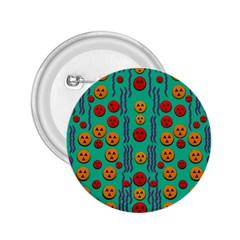 Pumkins Dancing In The Season Pop Art 2 25  Buttons by pepitasart