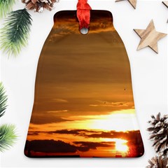 Summer Sunset Bell Ornament (2 Sides) by picsaspassion