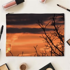 Tree Branches And Sunset Cosmetic Bag (xl) by picsaspassion