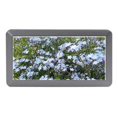 Little Blue Forget-me-not Flowers Memory Card Reader (mini) by picsaspassion