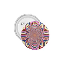 Pastel Shades Ornamental Flower 1 75  Buttons by designworld65