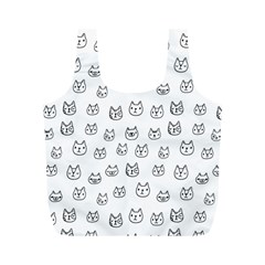 Sketchy Cats Full Print Recycle Bags (m)  by kostolom3000shop