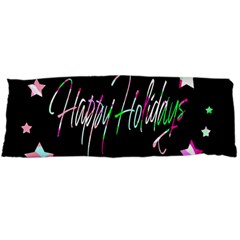 Happy Holidays 5 Body Pillow Case (dakimakura) by Valentinaart