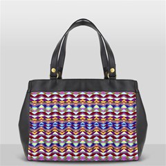 Ethnic Colorful Pattern Office Handbags (2 Sides)  by dflcprints