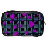 Purple love Toiletries Bags 2-Side Front