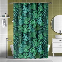 Tropical Plantation Pattern2 Shower Curtain 48  X 72  (small)  by kostolom3000shop