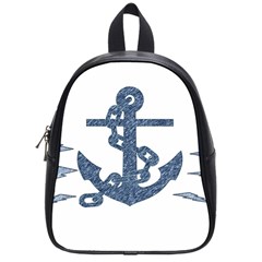 Anchor Pencil Drawing Art School Bags (small)  by picsaspassion