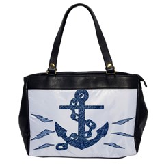 Anchor Pencil Drawing Art Office Handbags by picsaspassion