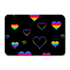 Rainbow Harts Plate Mats by Valentinaart