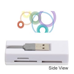 Rainbow Colors Circles Memory Card Reader (stick)  by picsaspassion