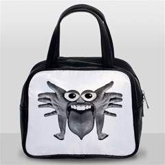 Body Part Monster Illustration Classic Handbags (2 Sides) by dflcprints