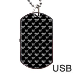 Body Part Monster Illustration Pattern Dog Tag Usb Flash (one Side) by dflcprints