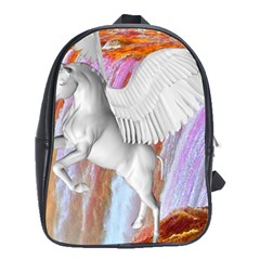 Pegasus School Bags (xl)  by icarusismartdesigns