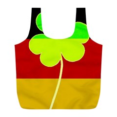 Irish German Germany Ireland Funny St Patrick Flag Full Print Recycle Bags (l)  by yoursparklingshop