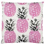 pink pineapple Standard Flano Cushion Case (Two Sides) Back